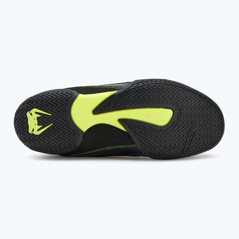 Мъжки боксови обувки Venum Training Camp 4.0 black/neo green 4