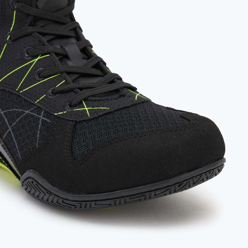 Мъжки боксови обувки Venum Training Camp 4.0 black/neo green 7