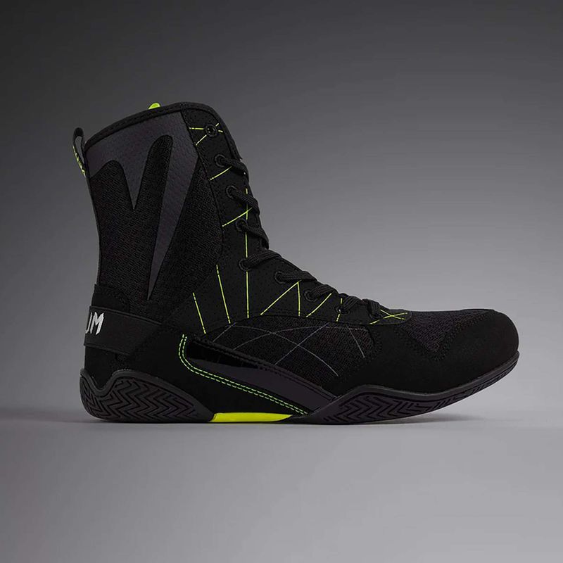 Мъжки боксови обувки Venum Training Camp 4.0 black/neo green 9