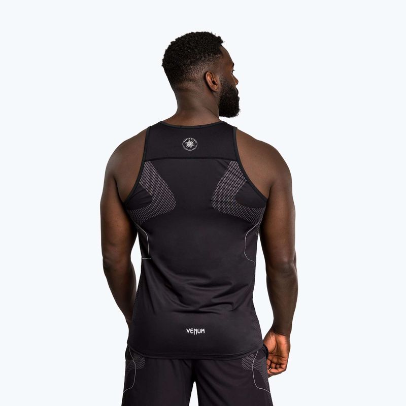 Мъжка тениска за тренировка Venum Nexus Dry Tech black/silver 2