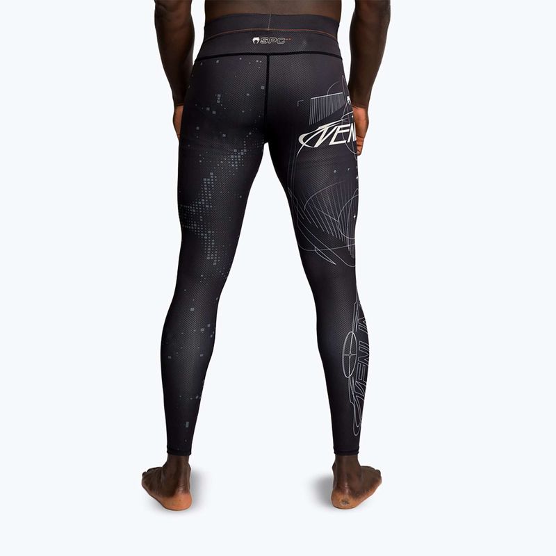 Мъжки тренировъчен клин Venum Eclipse Spats black/ivort 3
