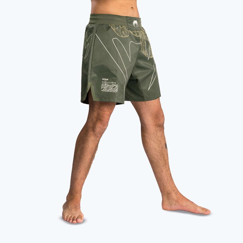 Мъжки шорти за тренировка Venum Serpenti Fight khaki/bronze/ivory 3