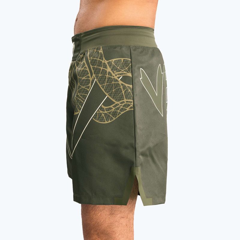 Мъжки шорти за тренировка Venum Serpenti Fight khaki/bronze/ivory 5