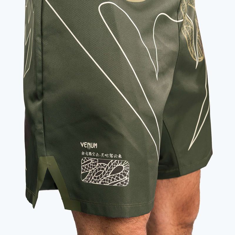Мъжки шорти за тренировка Venum Serpenti Fight khaki/bronze/ivory 6