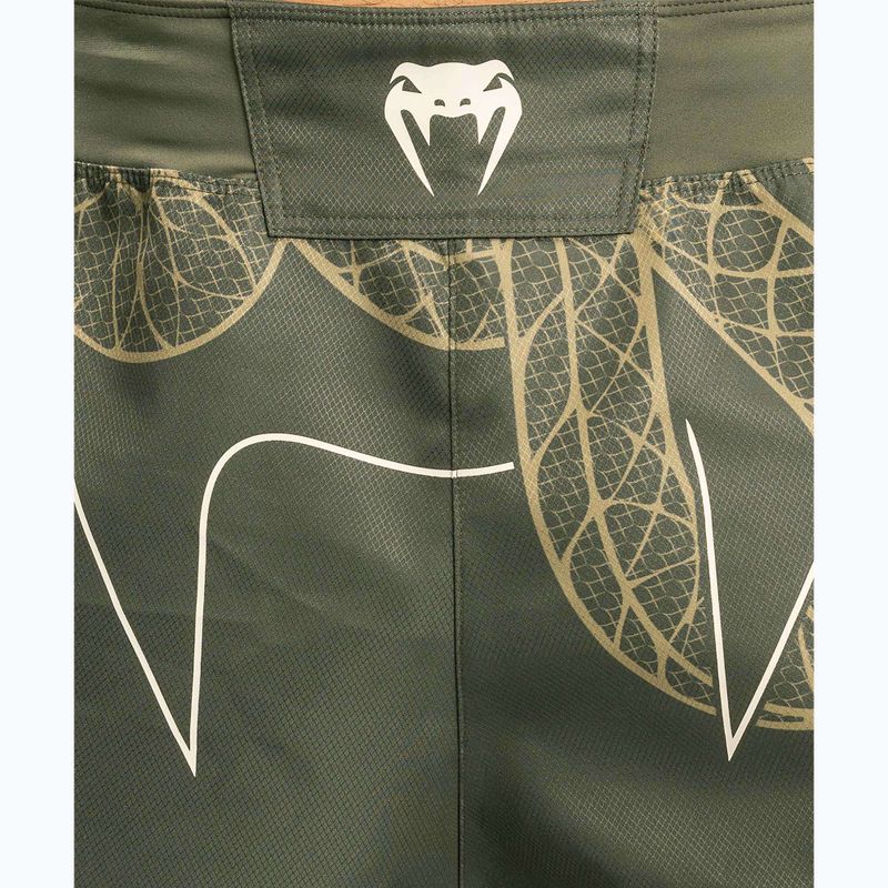 Мъжки шорти за тренировка Venum Serpenti Fight khaki/bronze/ivory 7
