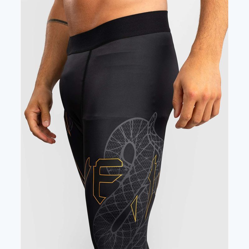 Мъжки тренировъчен клин Venum Serpenti Spats black/silver/gold 6