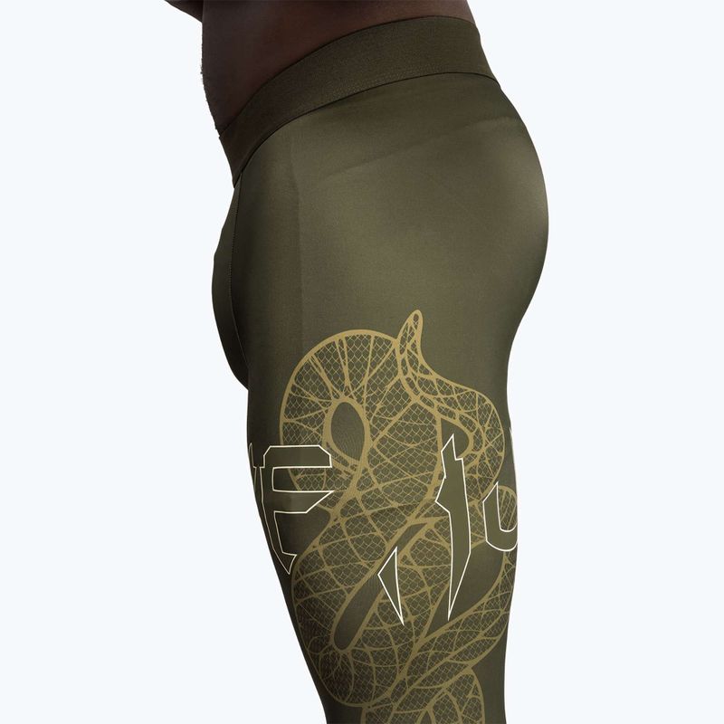 Мъжки тренировъчен клин Venum Serpenti Spats khaki/bronze/ivory 6