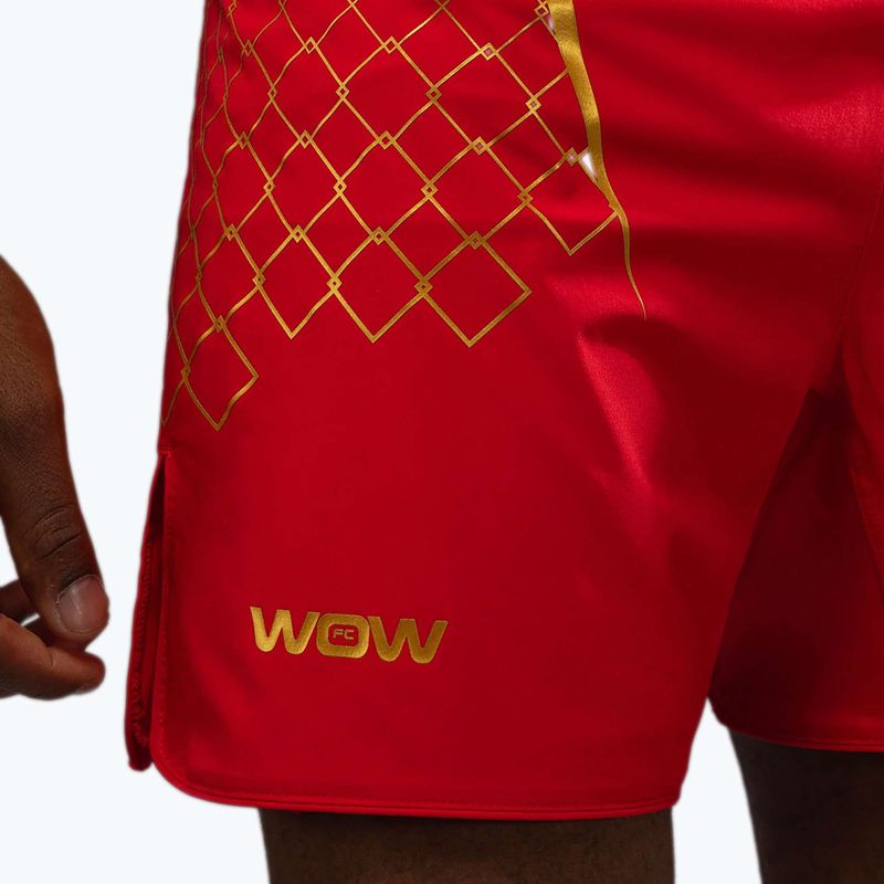 Мъжки шорти за тренировка Venum X WOW FC fury red/gold 7