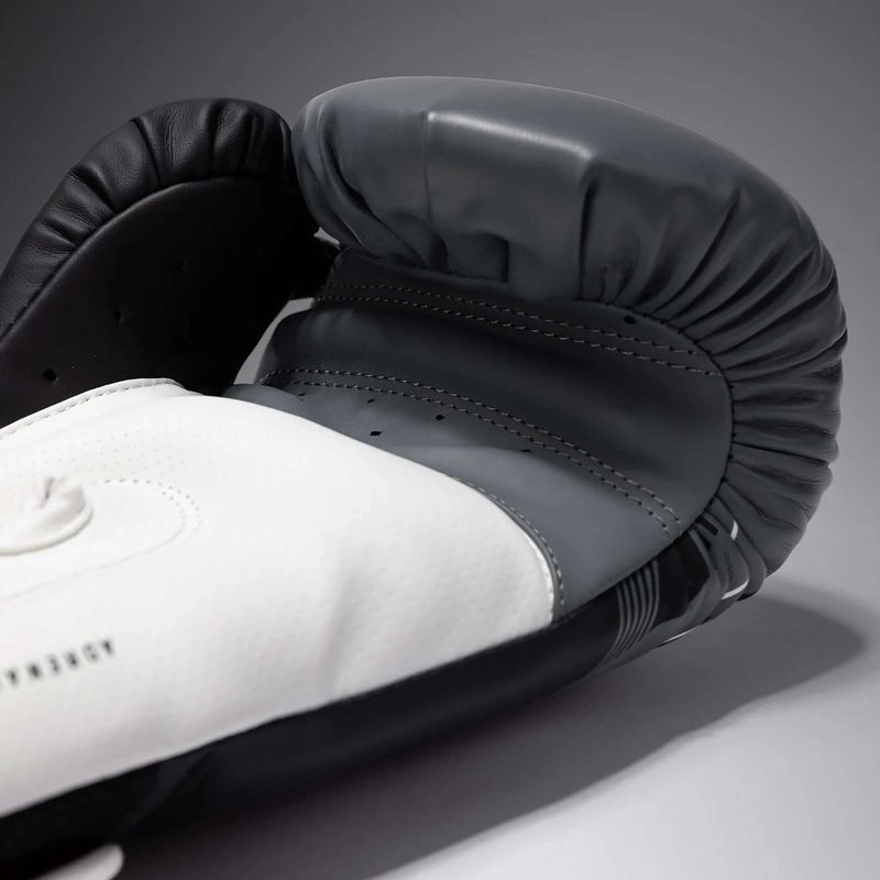 Боксови ръкавици Venum Adrenaline Boxing black/silver grey 3