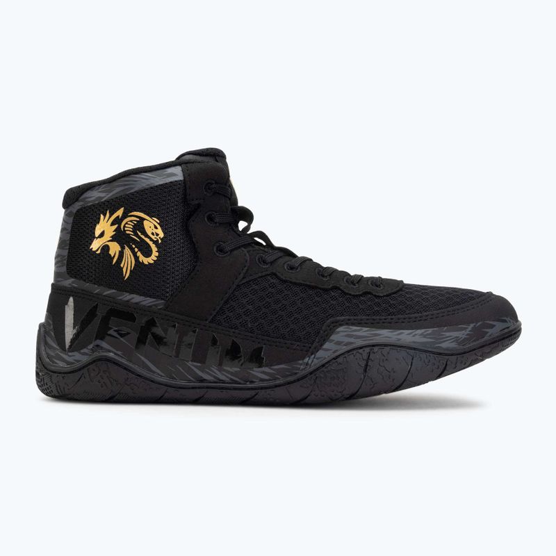 Мъжки обувки за борба Venum x Chimaev Wrestling black/grey 2
