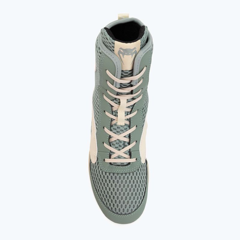 Мъжки боксови обувки Venum Contender Boxing aqua green/ivory 5