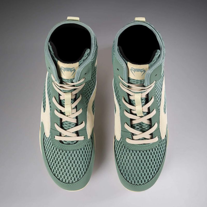 Мъжки боксови обувки Venum Contender Boxing aqua green/ivory 10