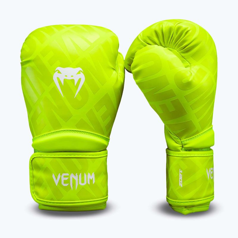 Боксьорски ръкавици Venum Contender 1.5 XT 3D Boxing neon yellow 2