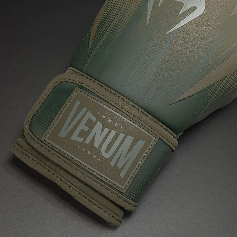 Боксови ръкавици Venum Stealth Boxing khaki/dark green 3