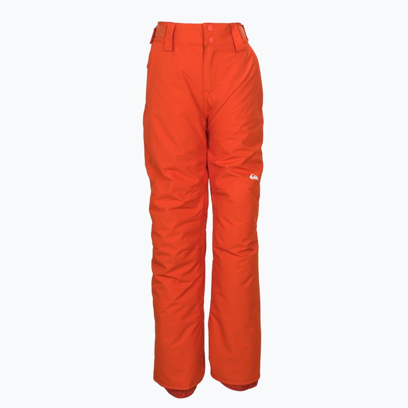 Детски панталони за сноуборд Quiksilver Estate orange EQBTP03033 7