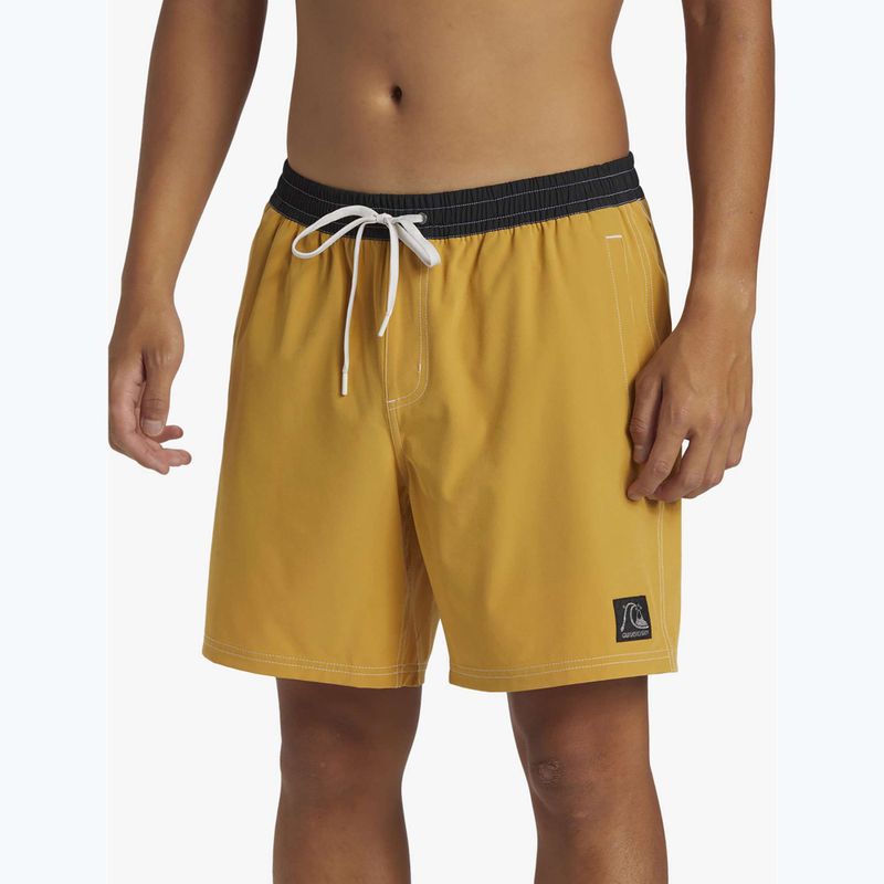 Мъжки шорти за плуване Quiksilver Original Straight 17 mustard 4