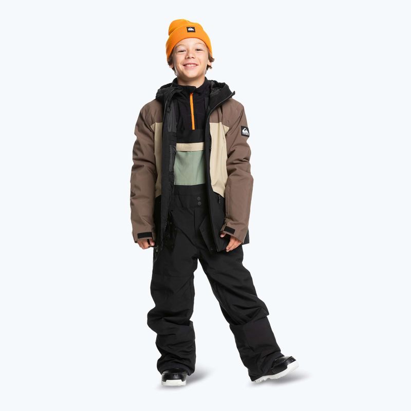 Детски панталон за сноуборд Quiksilver Mash Up Bib true black 2