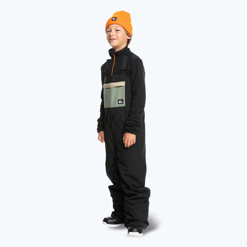 Детски панталон за сноуборд Quiksilver Mash Up Bib true black 4