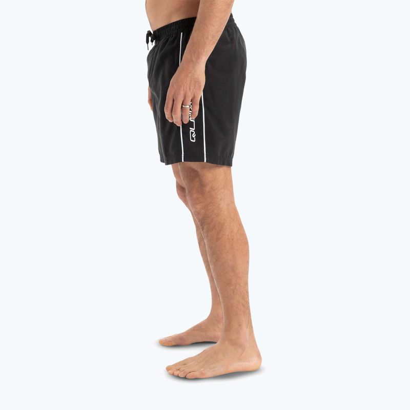 Quiksilver Everyday Vert Volley 16" черни мъжки къси панталони за плуване 4