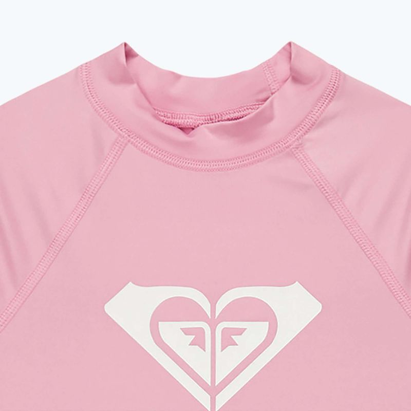 Детска блуза за плуване ROXY Wholehearted от шифон в цвят люляк 3