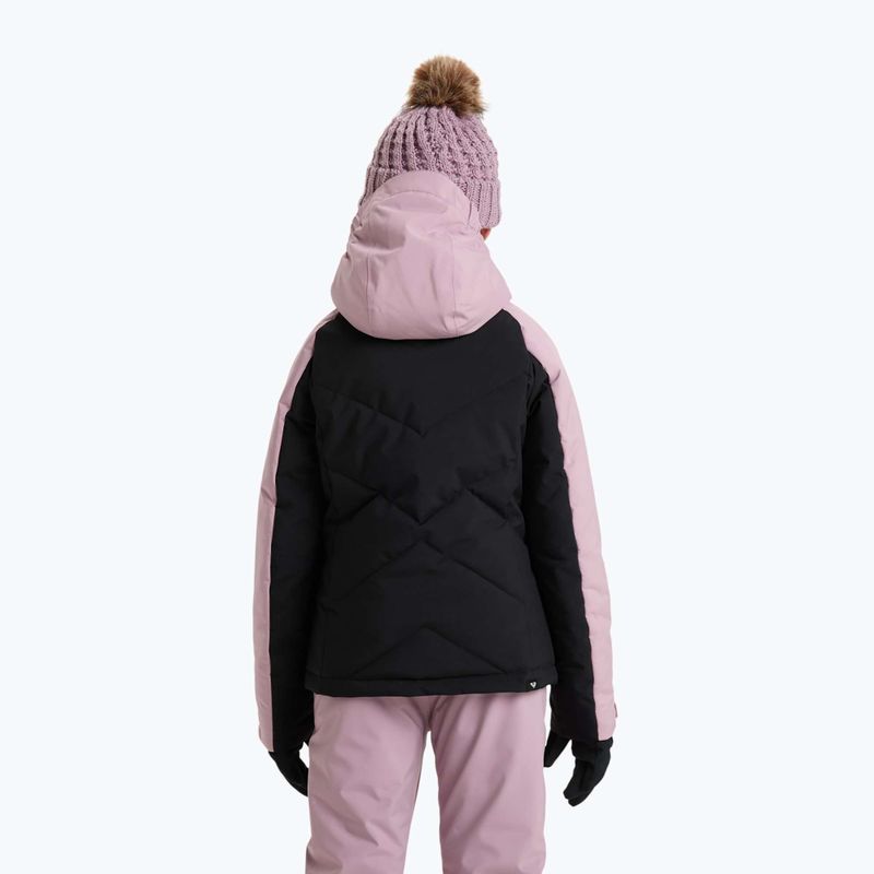 Детско яке за сноуборд ROXY Snowsylva true black 3