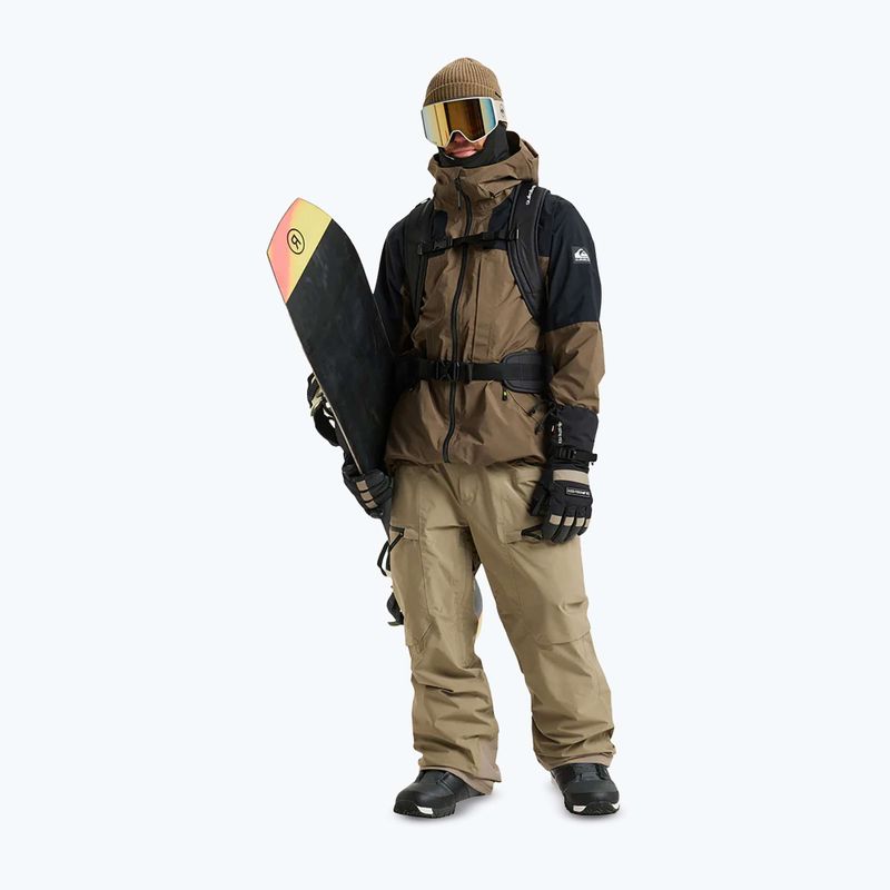 Детско яке за сноуборд Quiksilver Forever Stretch GTX canteen 2