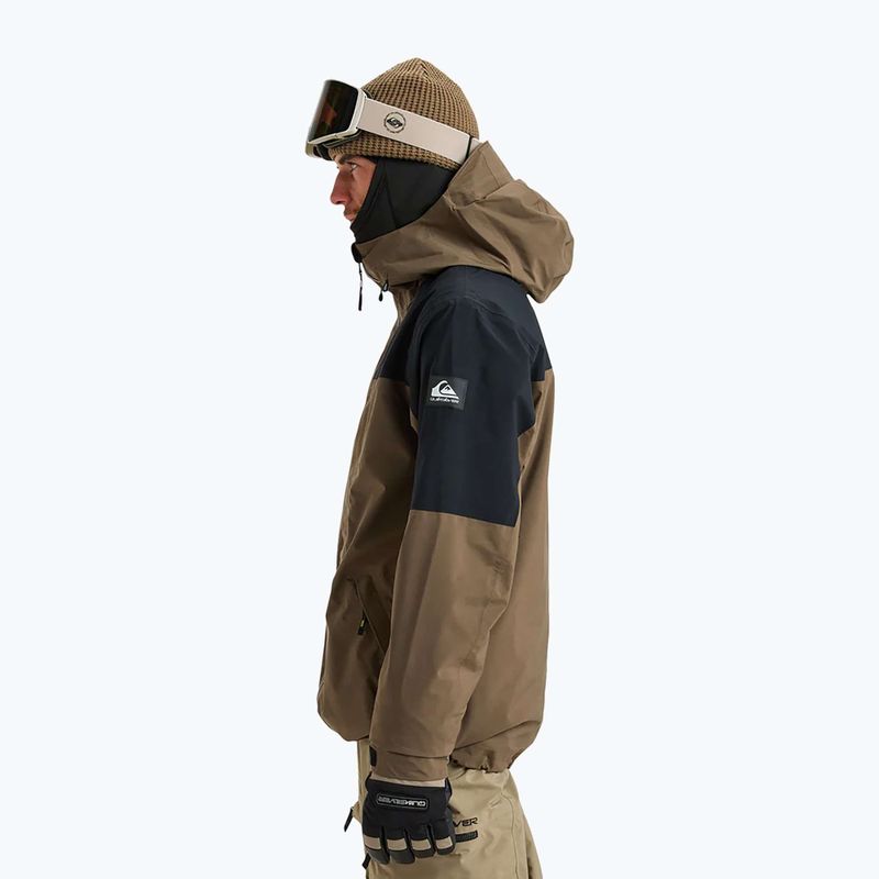 Детско яке за сноуборд Quiksilver Forever Stretch GTX canteen 4