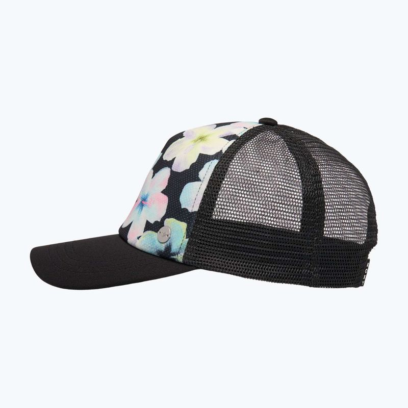 Дамска шапка с козирка ROXY Beautiful Morning anthracite im fleur real 3