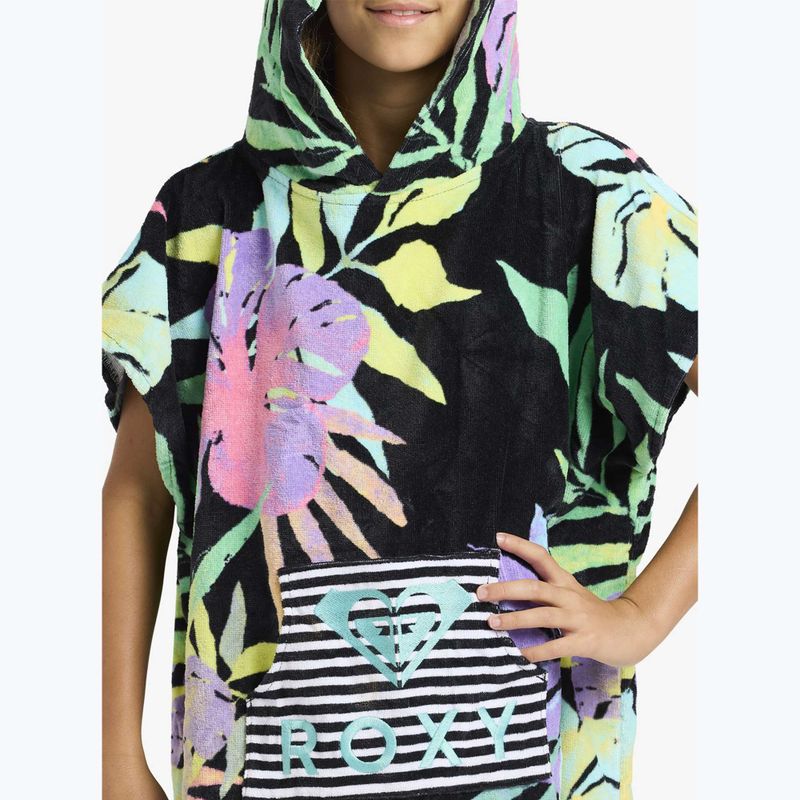 Детско пончо ROXY RG Stay Magical Printed anthracite aquarella active RG 5