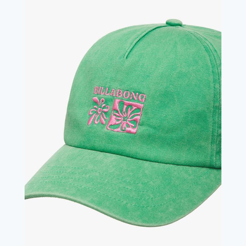 Дамска шапка с козирка Billabong Hot Weather summer green 4