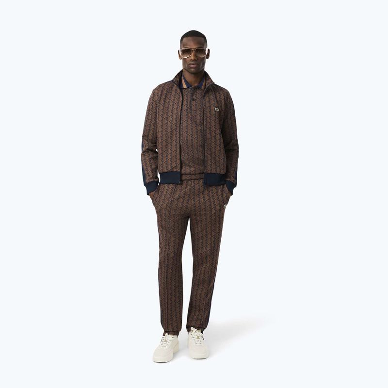 Мъжки панталони Lacoste XH1440 velvet/date Brown 4