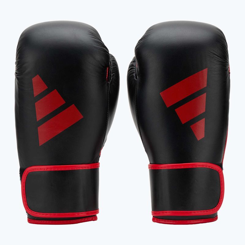 Боксови ръкавици adidas Wako black/red 2