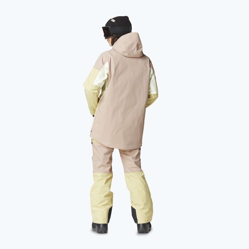 Дамско ски яке Picture Haakon roebuck / lime / cream hemp 3