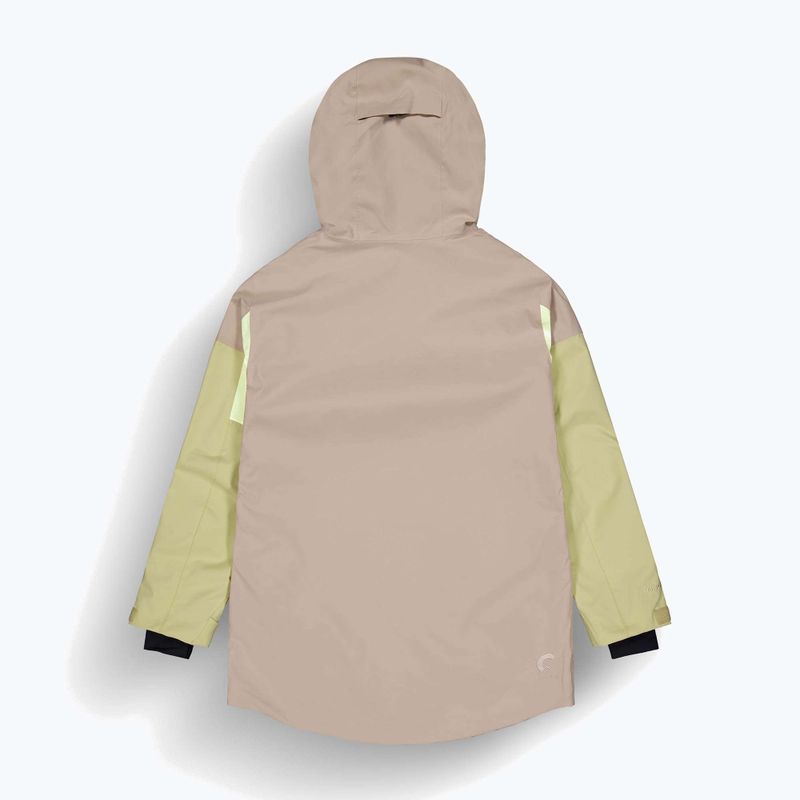 Дамско ски яке Picture Haakon roebuck / lime / cream hemp 8