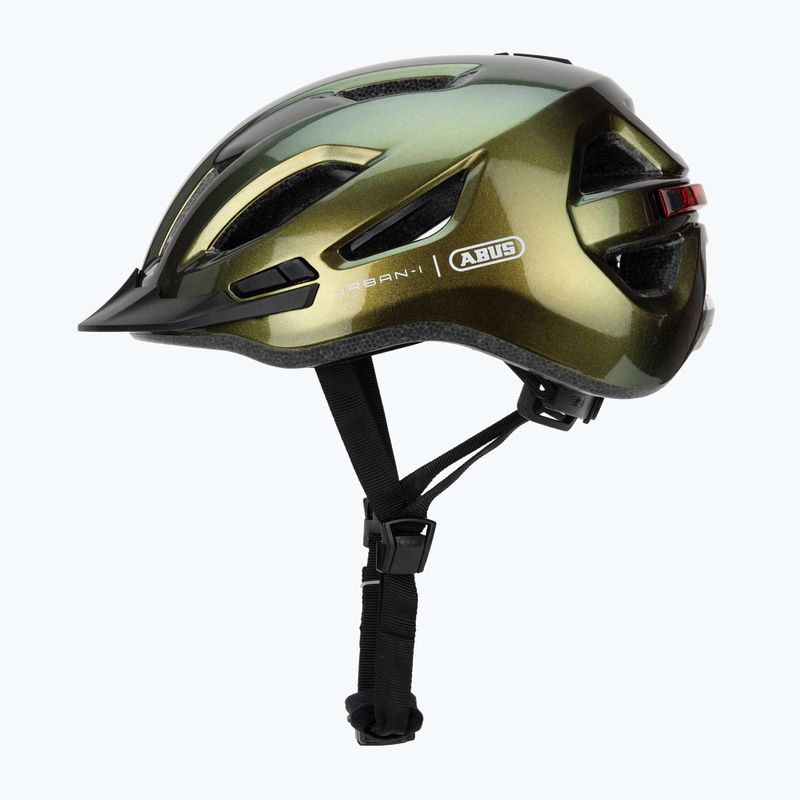 Велосипедна каска ABUS Urban-I 4.0 pepper green 3