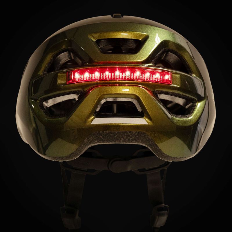 Велосипедна каска ABUS Urban-I 4.0 pepper green 11