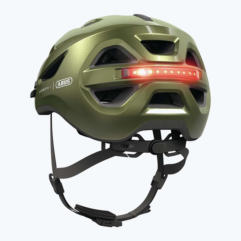 Велосипедна каска ABUS Urban-I 4.0 pepper green 14