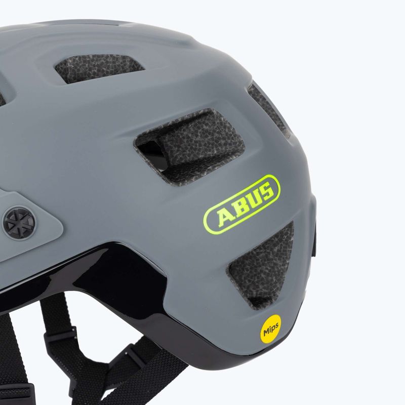 Велосипедна каска ABUS MoDrop MIPS concrete grey 7