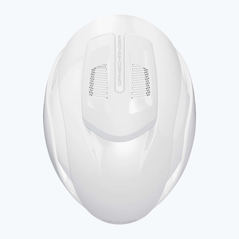 Велосипедна каска ABUS Gamechanger 2.0 чисто бяла 6