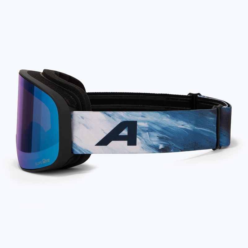 Скиорски очила Alpina Slope Q-Lite black/blue matt/blue 4