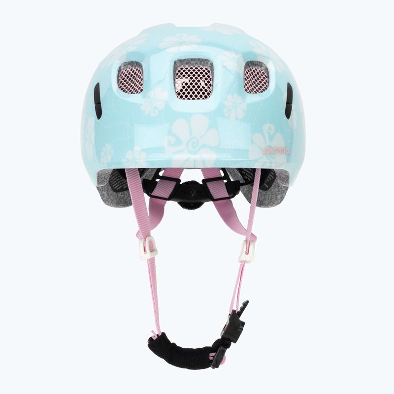 Детска велосипедна каска Alpina Ximo 2 Jr aqua rose flower gloss 2