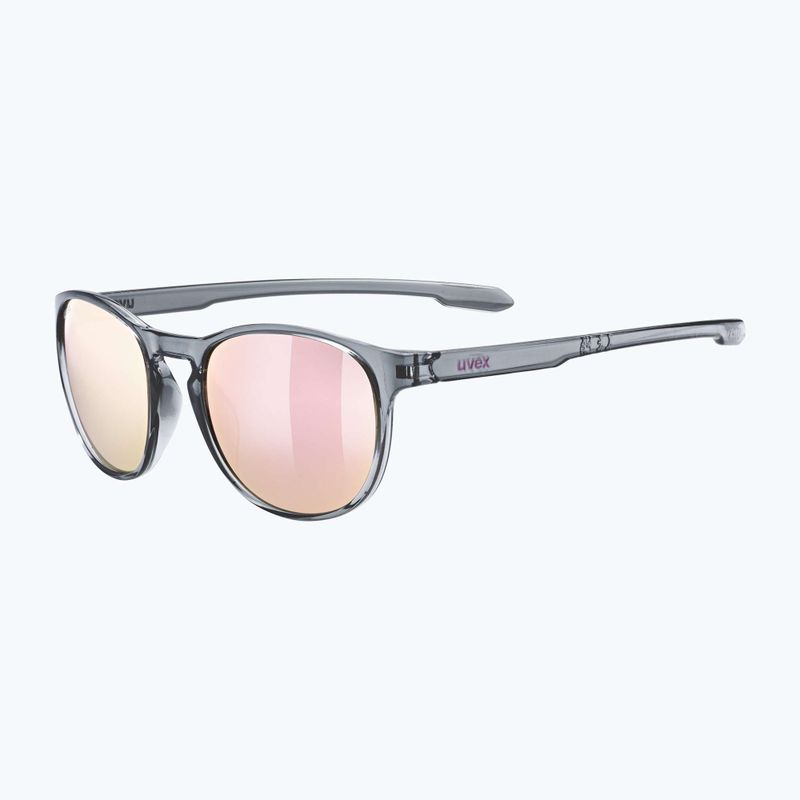 Слънчеви очила UVEX LGL 53 smoke/mirror pink 5