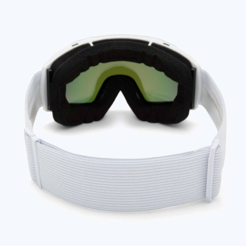 Скиорска маска UVEX Victorious S FM white matt/mirror orange 3