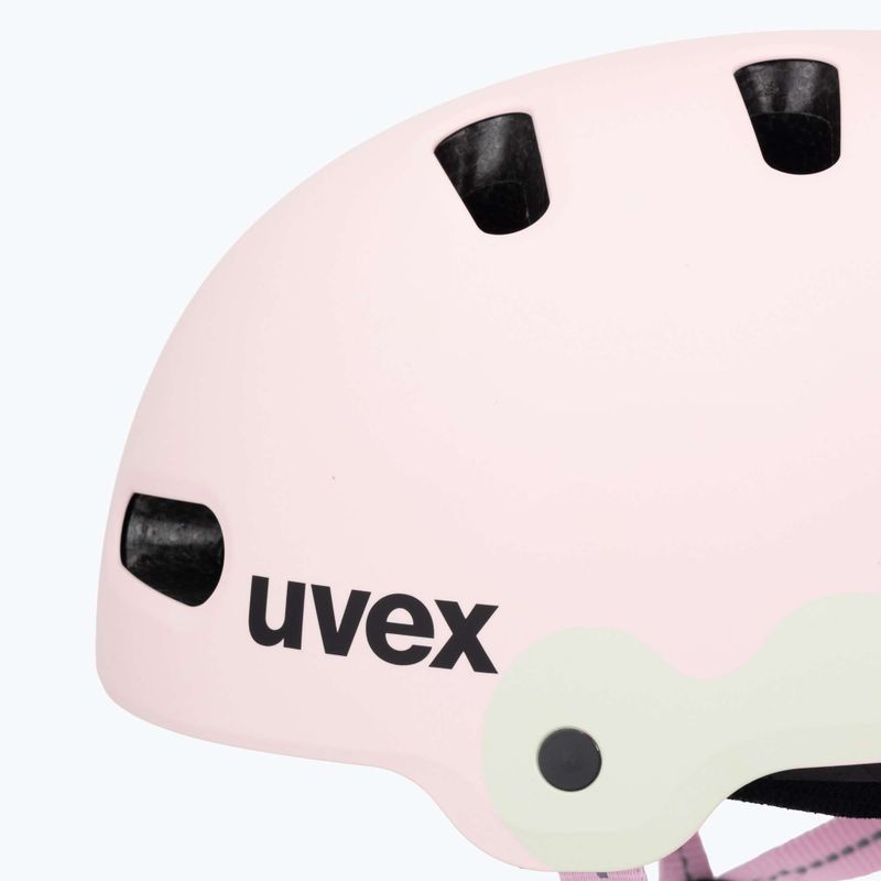 Детска каска UVEX Kid 4 Style strawberry/matcha matt 7