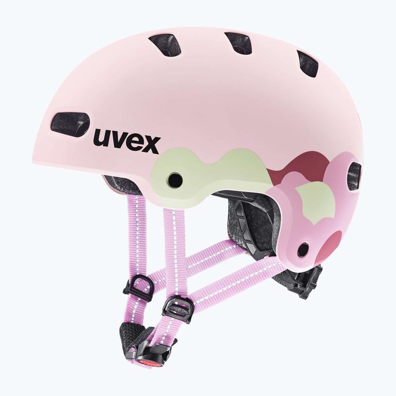 Детска каска UVEX Kid 4 Style strawberry/matcha matt 8