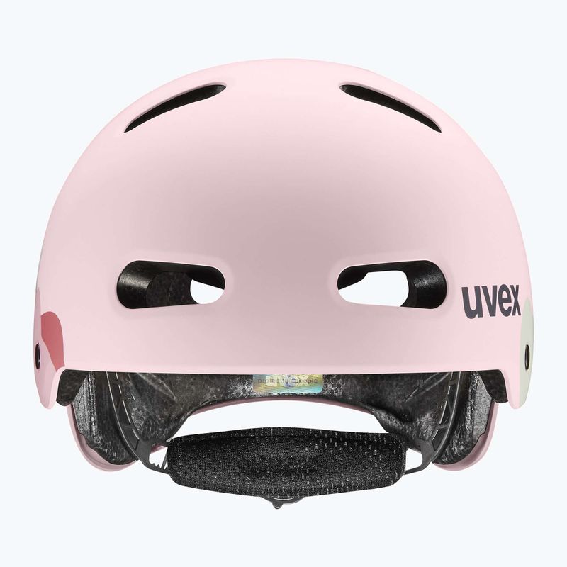 Детска каска UVEX Kid 4 Style strawberry/matcha matt 9