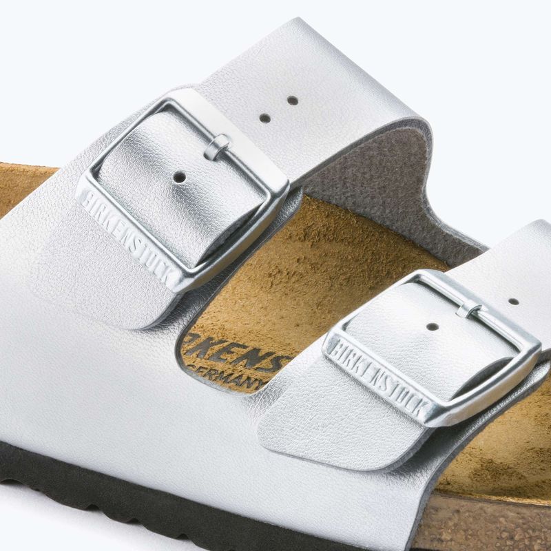 Дамски чехли BIRKENSTOCK Arizona BF Narrow silver 9