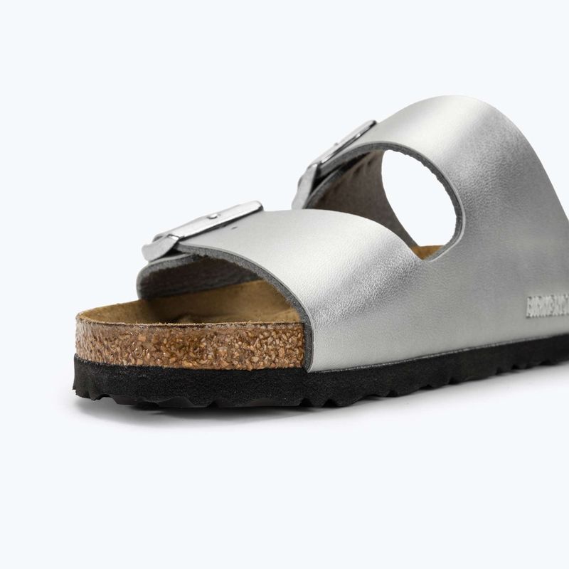 Дамски чехли BIRKENSTOCK Arizona BF Narrow silver 5