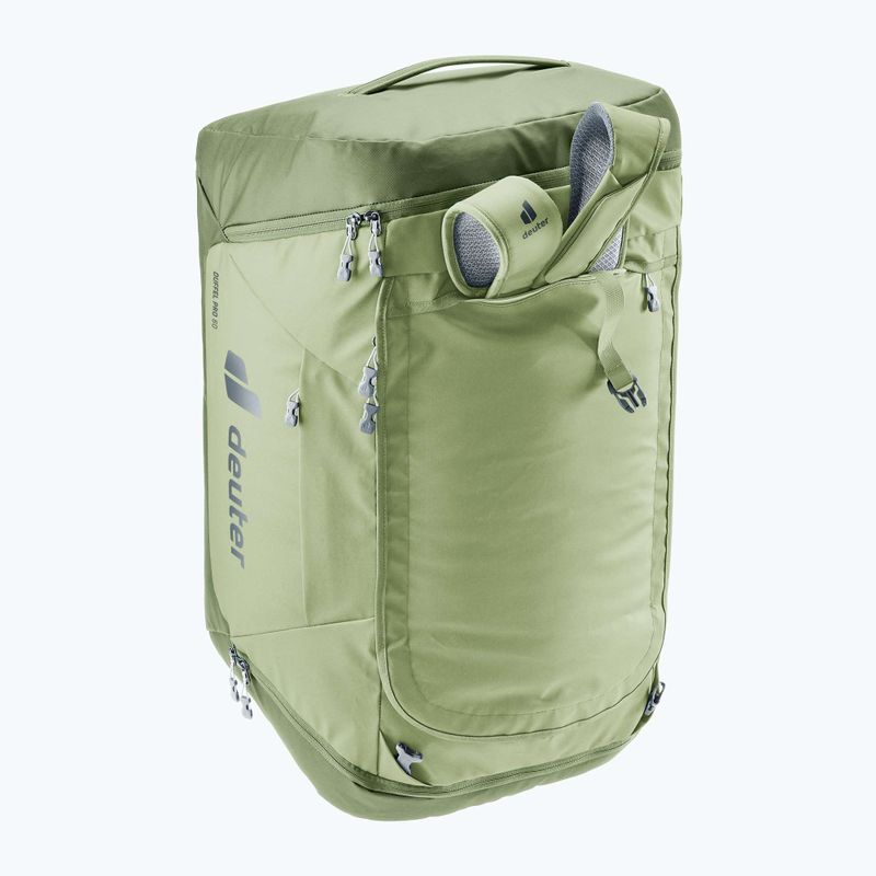 Пътна чанта deuter Duffel Pro 60 l mineral/ grove 6