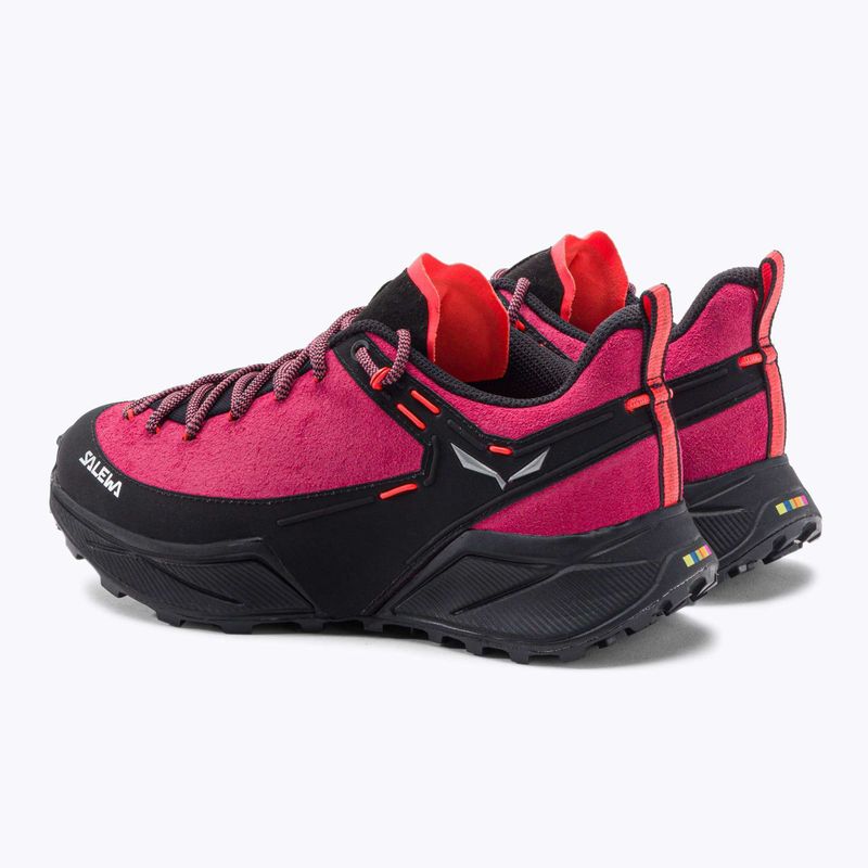 Salewa Dropline Leather дамски туристически ботуши розови 00-0000061394 3